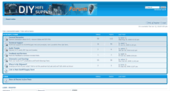 Desktop Screenshot of forum.diyhifisupply.com