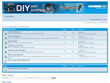Tablet Screenshot of forum.diyhifisupply.com